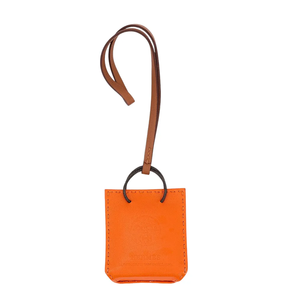 Sac Orange Bag charm Orange (93)