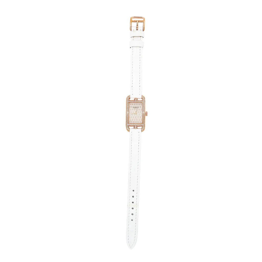 Nantucket Mini Watch 16mm White (01)