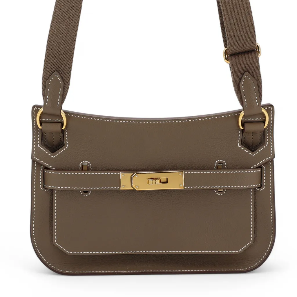 【大好評】HERMES レディース リング Small Model Etoupe♪ Brand New ( Rank N ) HERMÈS Jypsiere Mini Etoupe (18