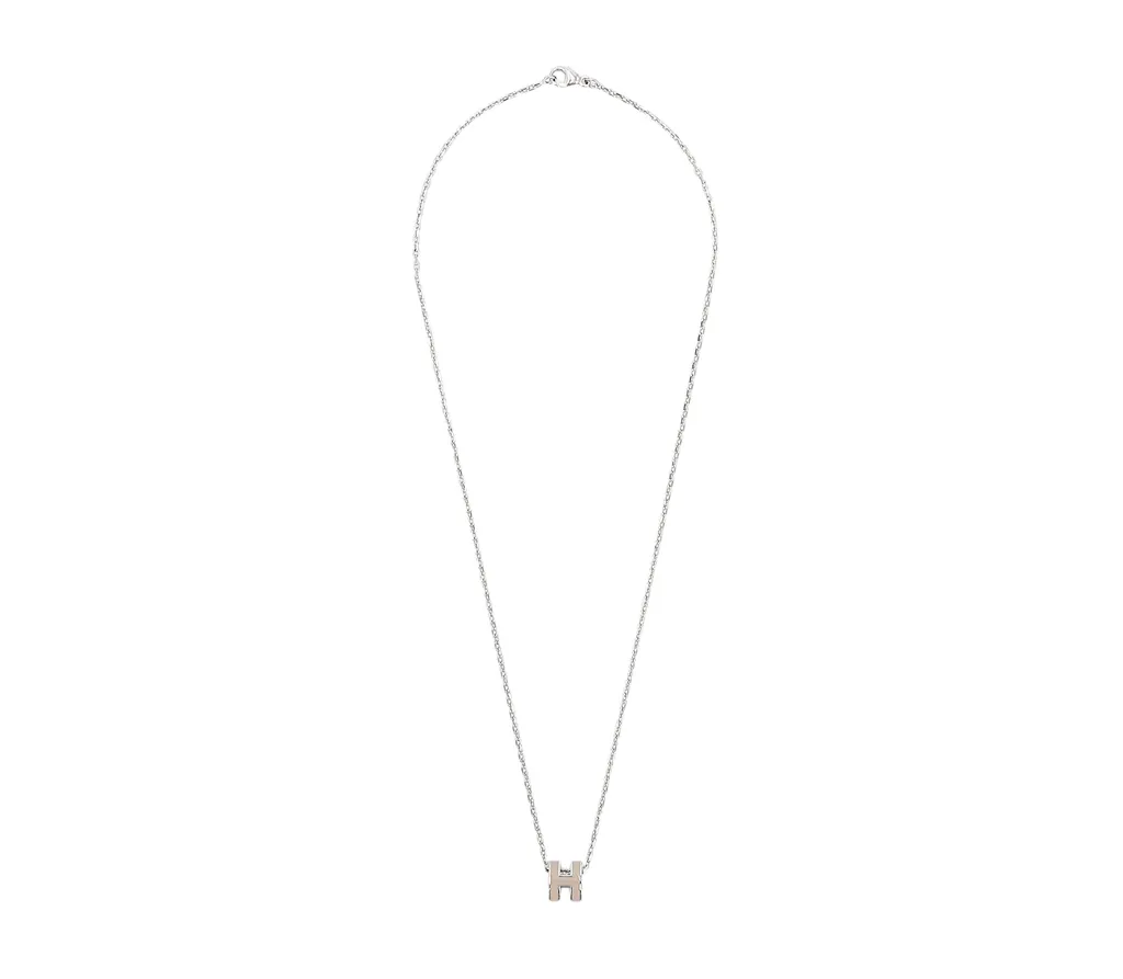 Mini Pop H pendant Marron Glace