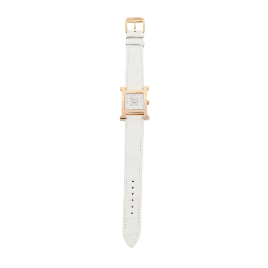 H Watch 21mm White