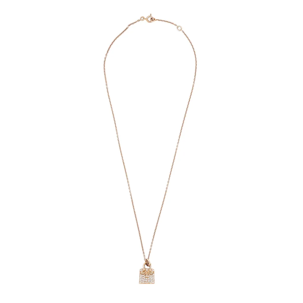 Amulettes Birkin pendant Rose Gold