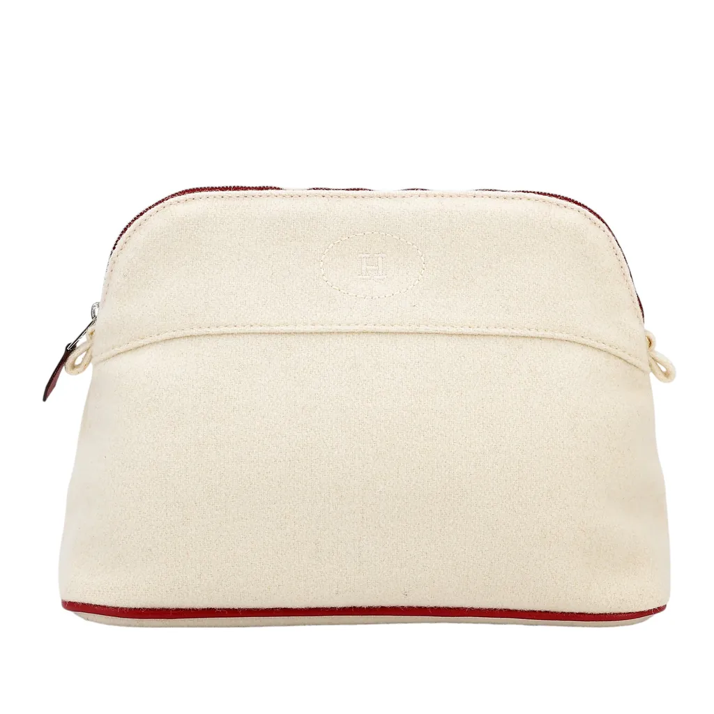 Bolide Zip Top Pouch PM Beige
