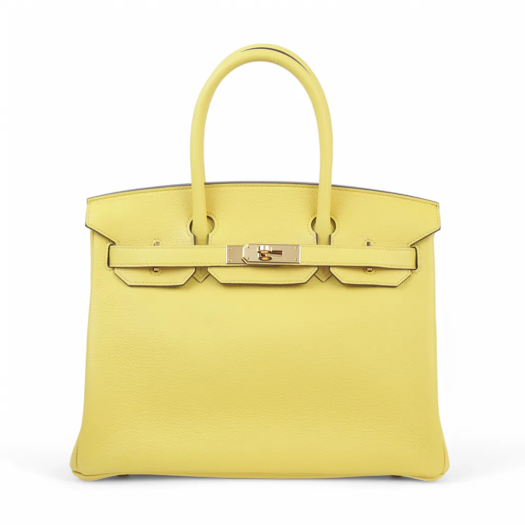 Birkin 30 Jaune de Naples (9O)