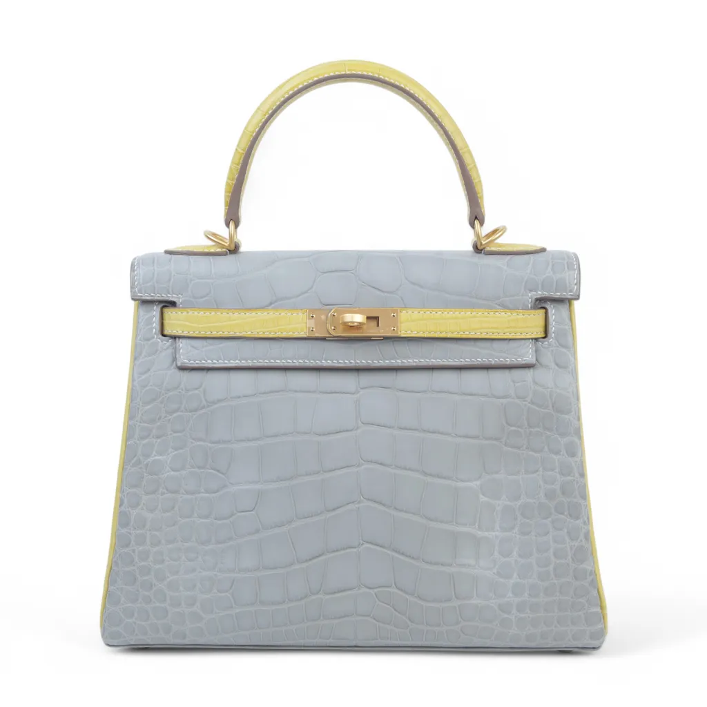 Kelly 25 Gris Perle (80) Jaune Citron (9N)
