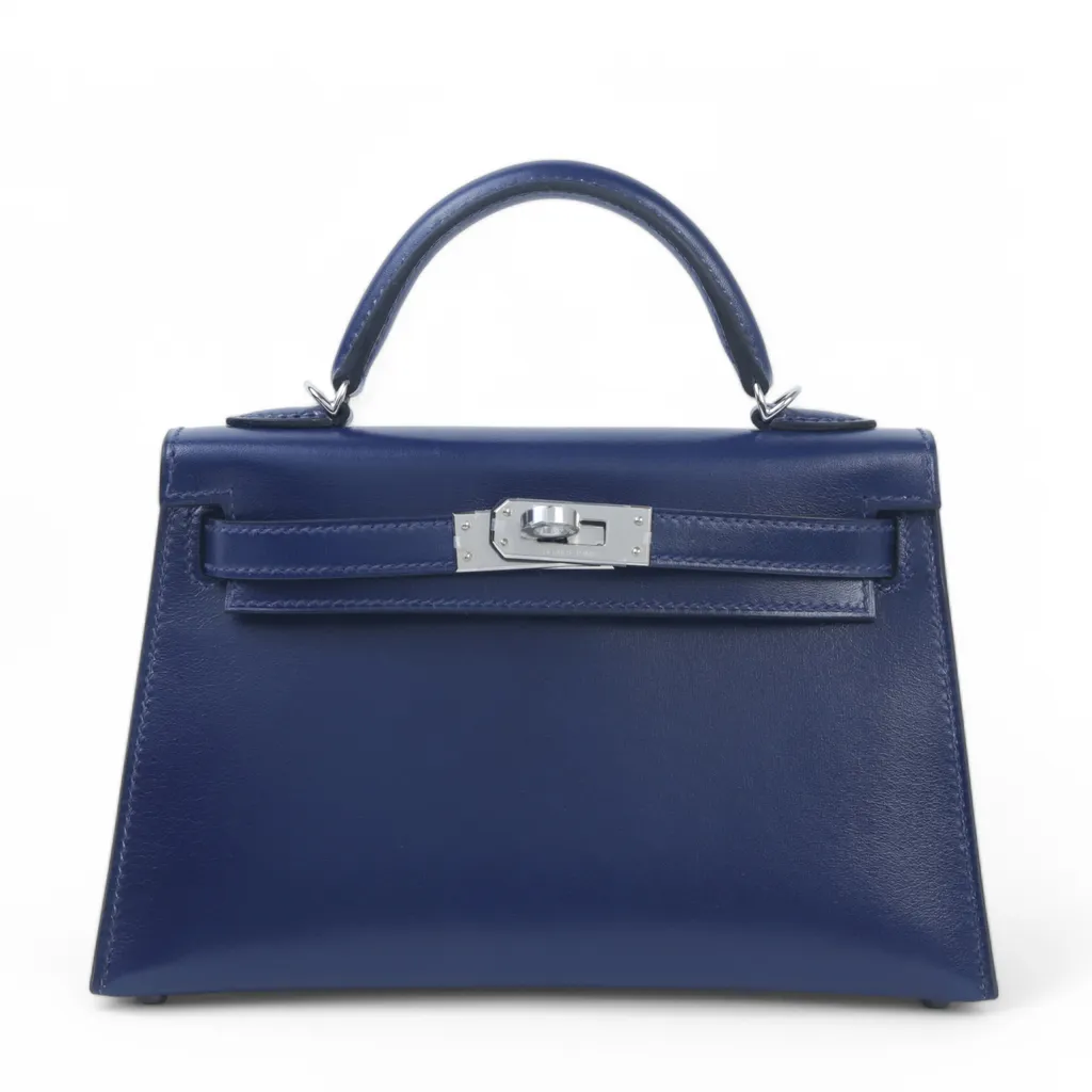 Mini Kelly II Bleu Saphir (73)