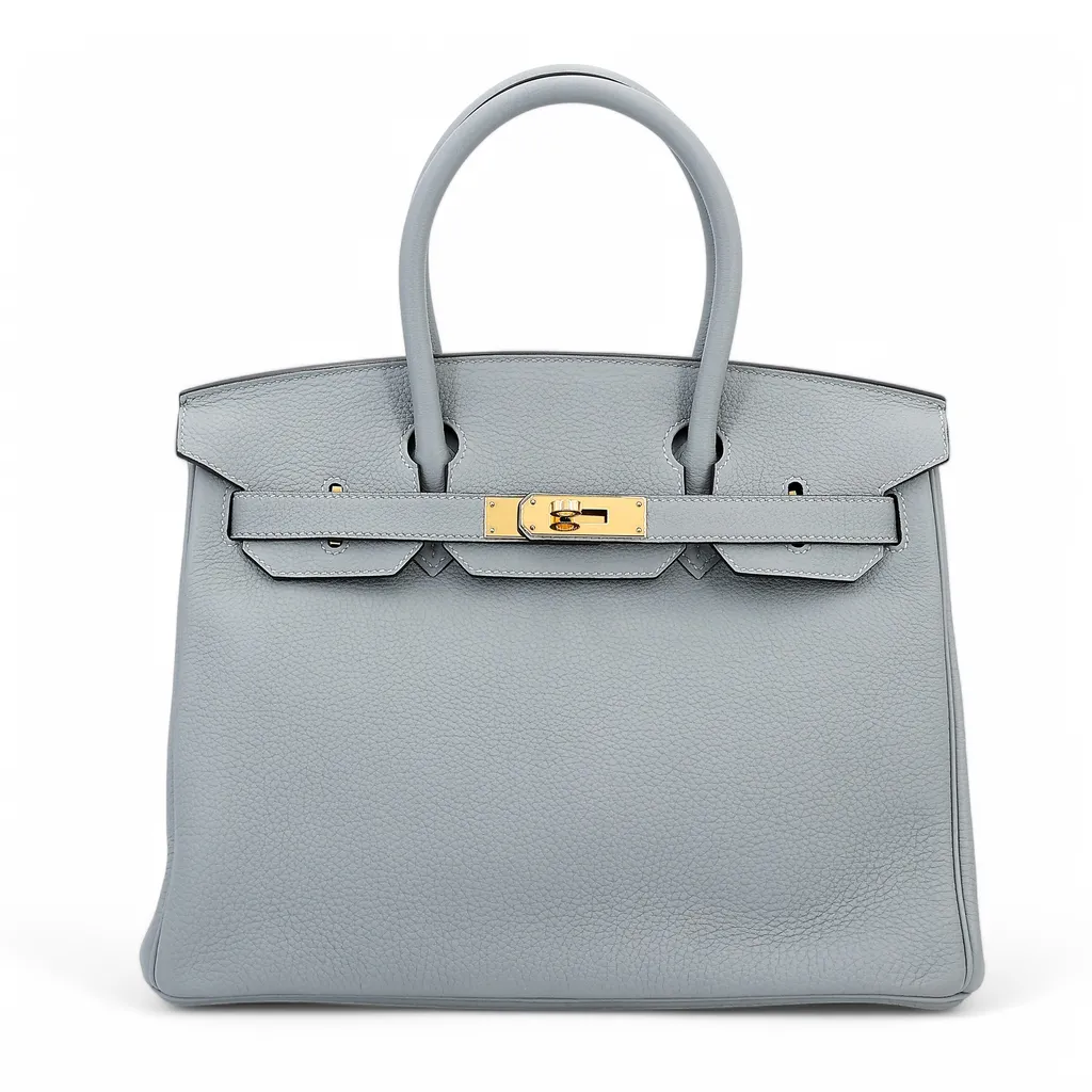 Birkin 30 Bleu Glacier (8U)