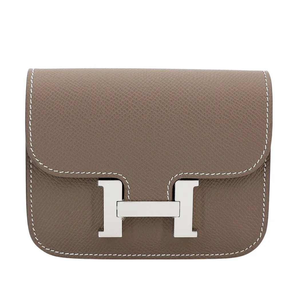 Constance Slim Wallet Etoupe (18)