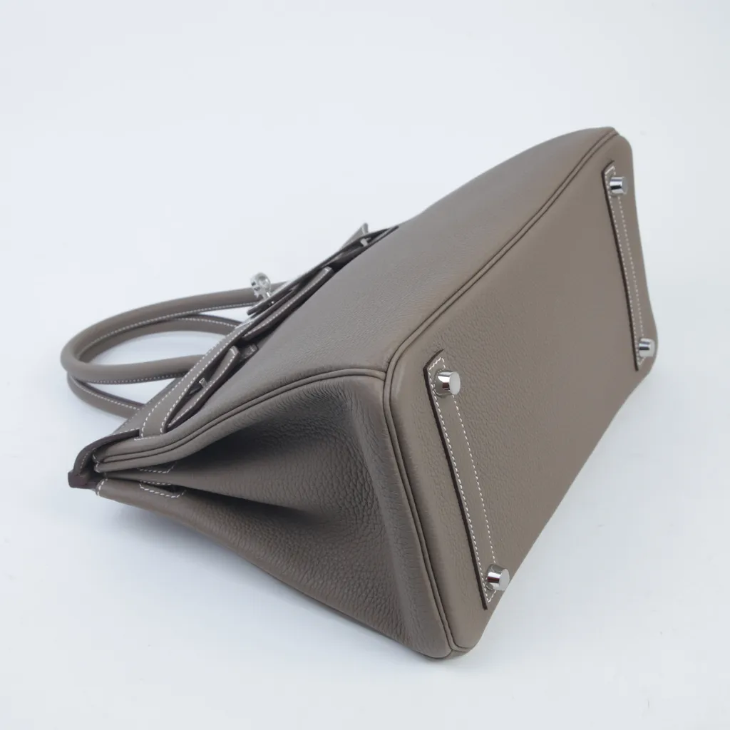 ランク N 新品 HERMÈS エルメス バーキン30 エトゥープ (18) トゴ 