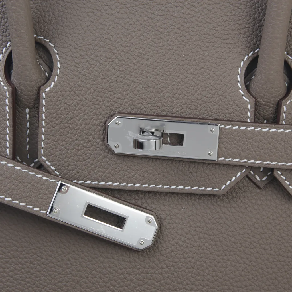 ランク N 新品 HERMÈS エルメス バーキン30 エトゥープ (18) トゴ 