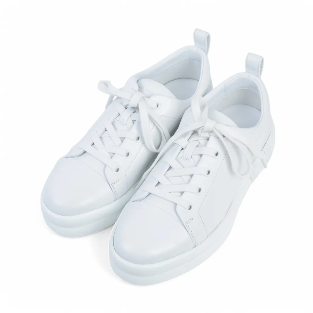 Happy sneakers White (01)