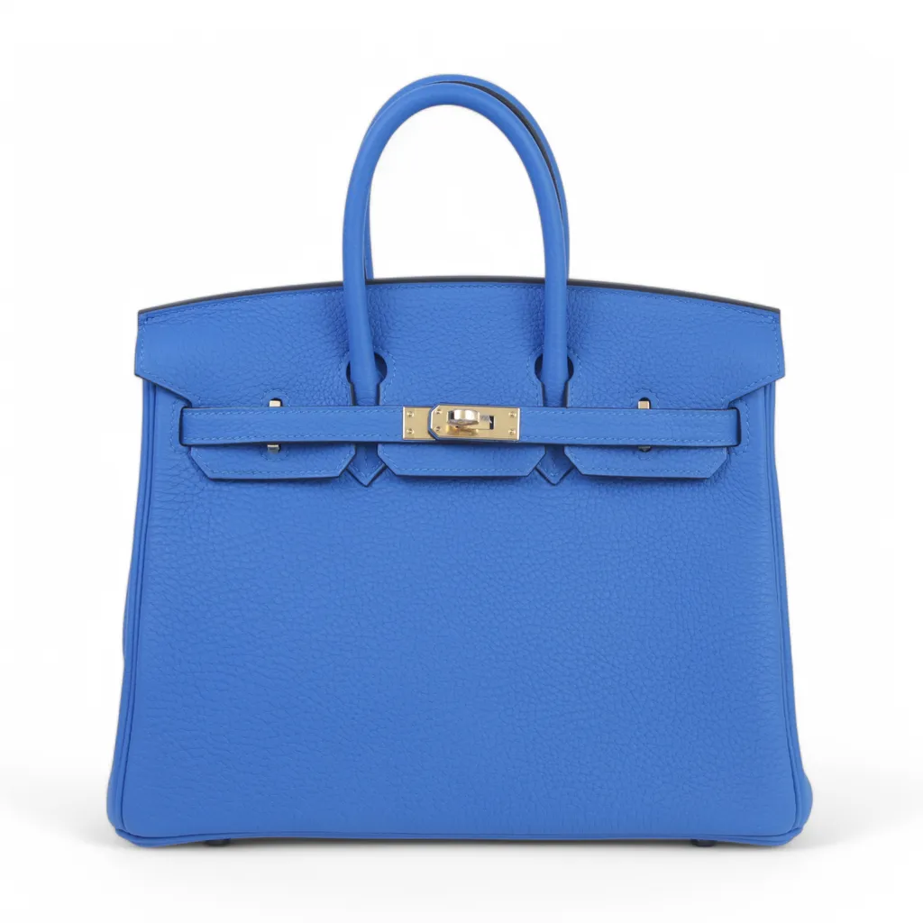 Birkin 25 Bleu Hydra (T7)