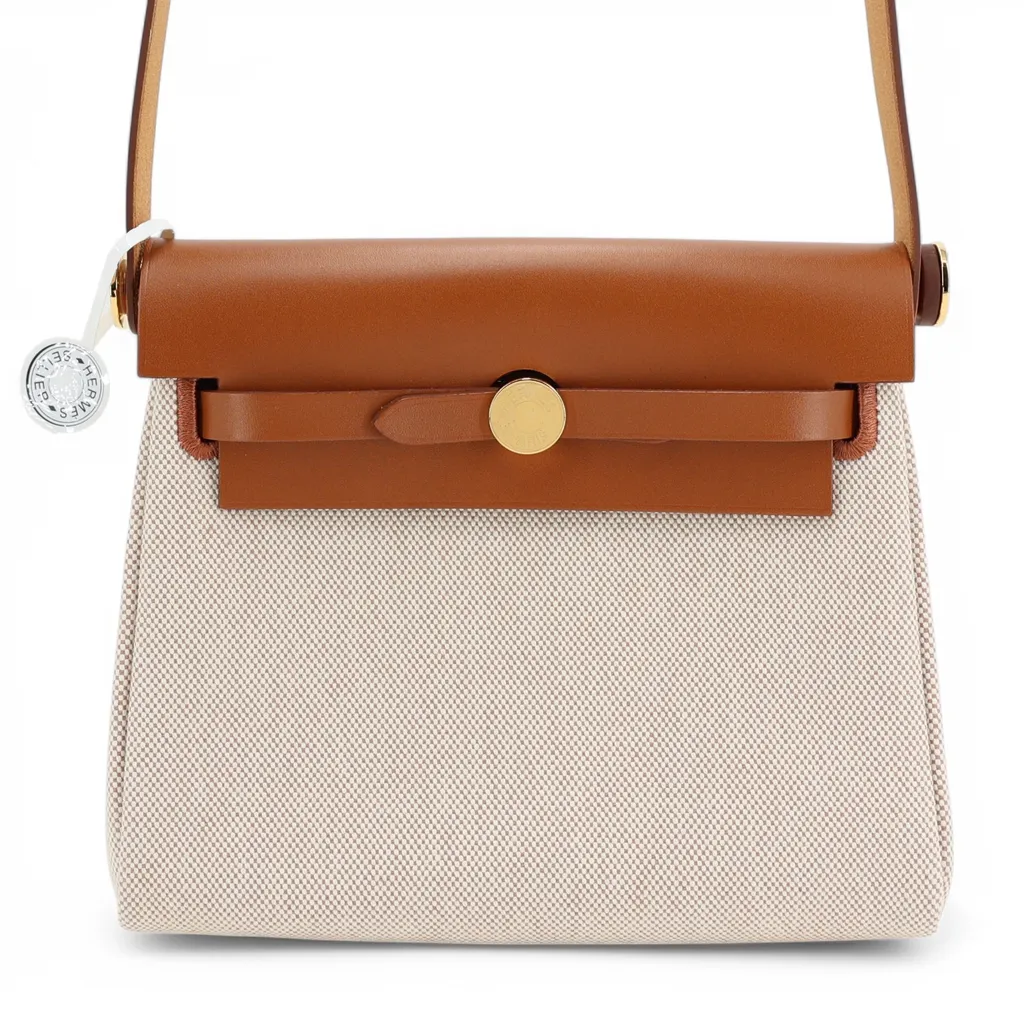 Herbag Zip Mini 20 Ecru Fauve (34) Beige