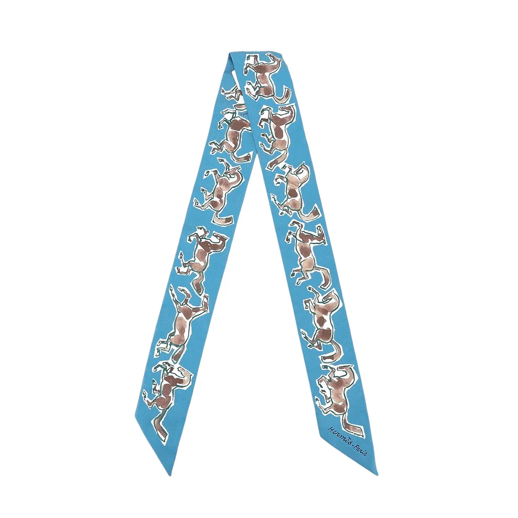 Twilly Chevaux En Liberte  Brown Blue