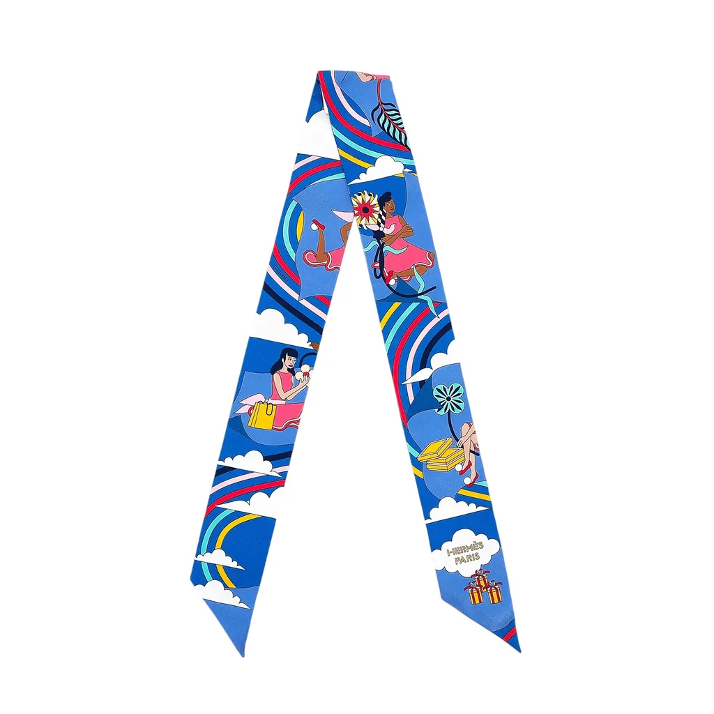 Twilly Carres Volants Blue