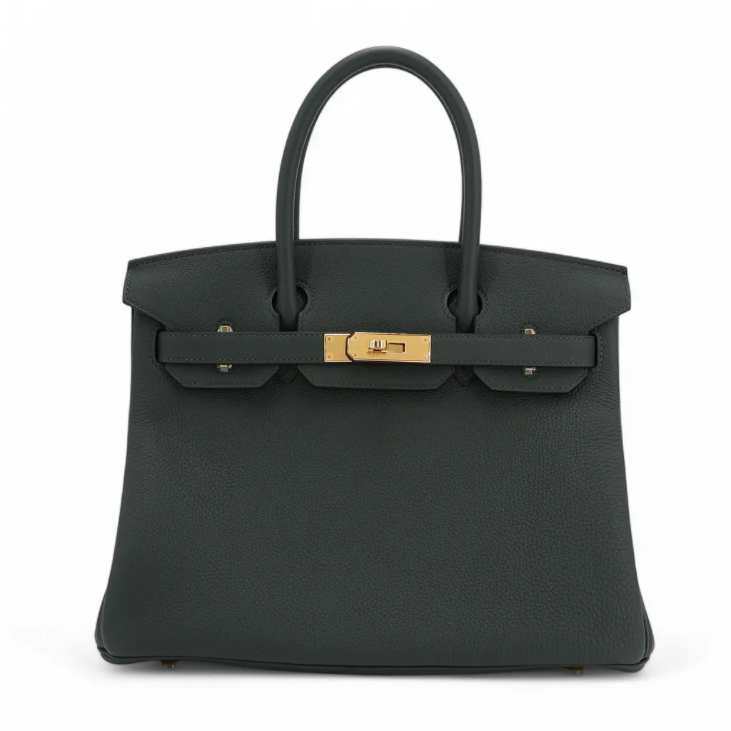 Birkin 30 Vert Fonce (67)