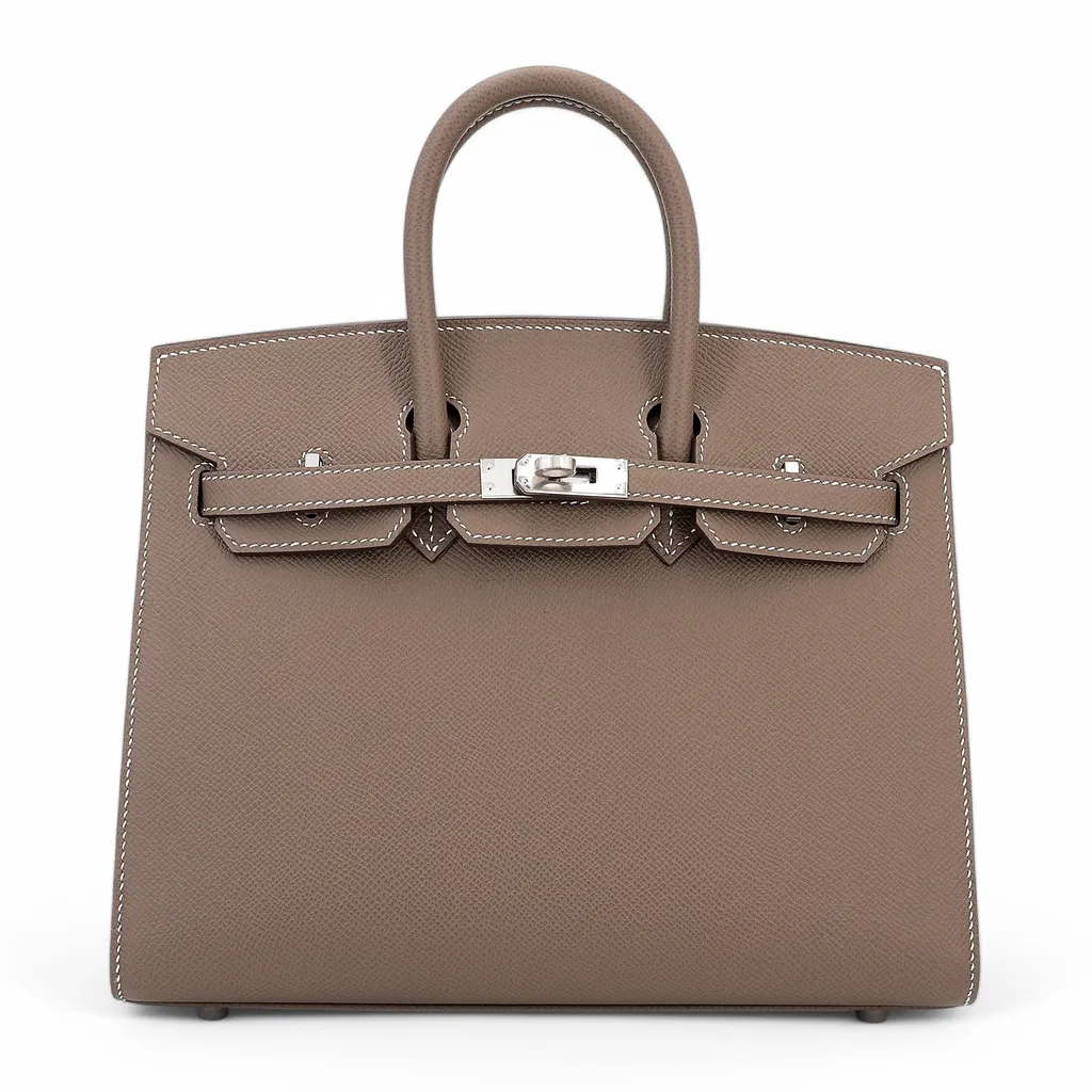 Birkin 25 Sellier Etoupe (18)