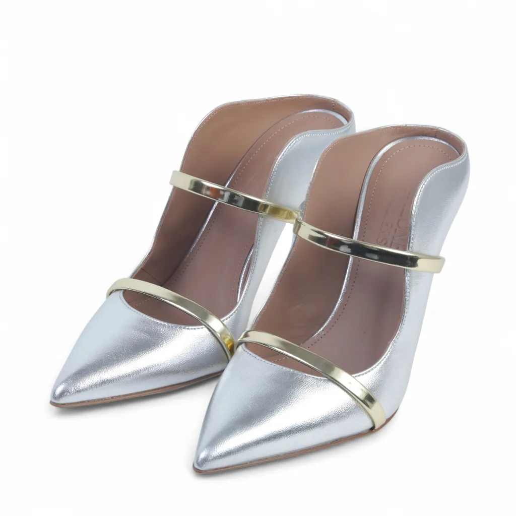 MALONE SOULIERS Maureen 100mm シルバー