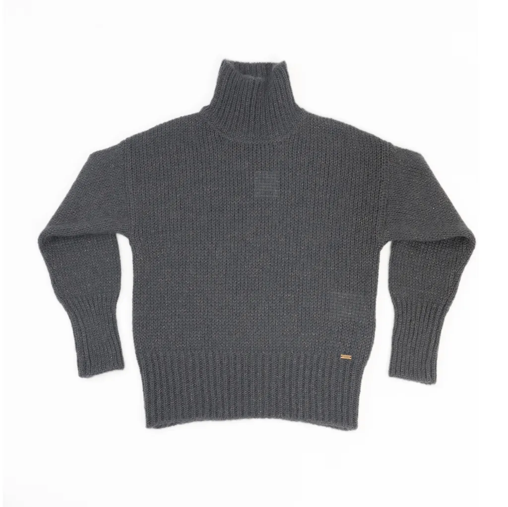 FAY turtleneck sweater グレー