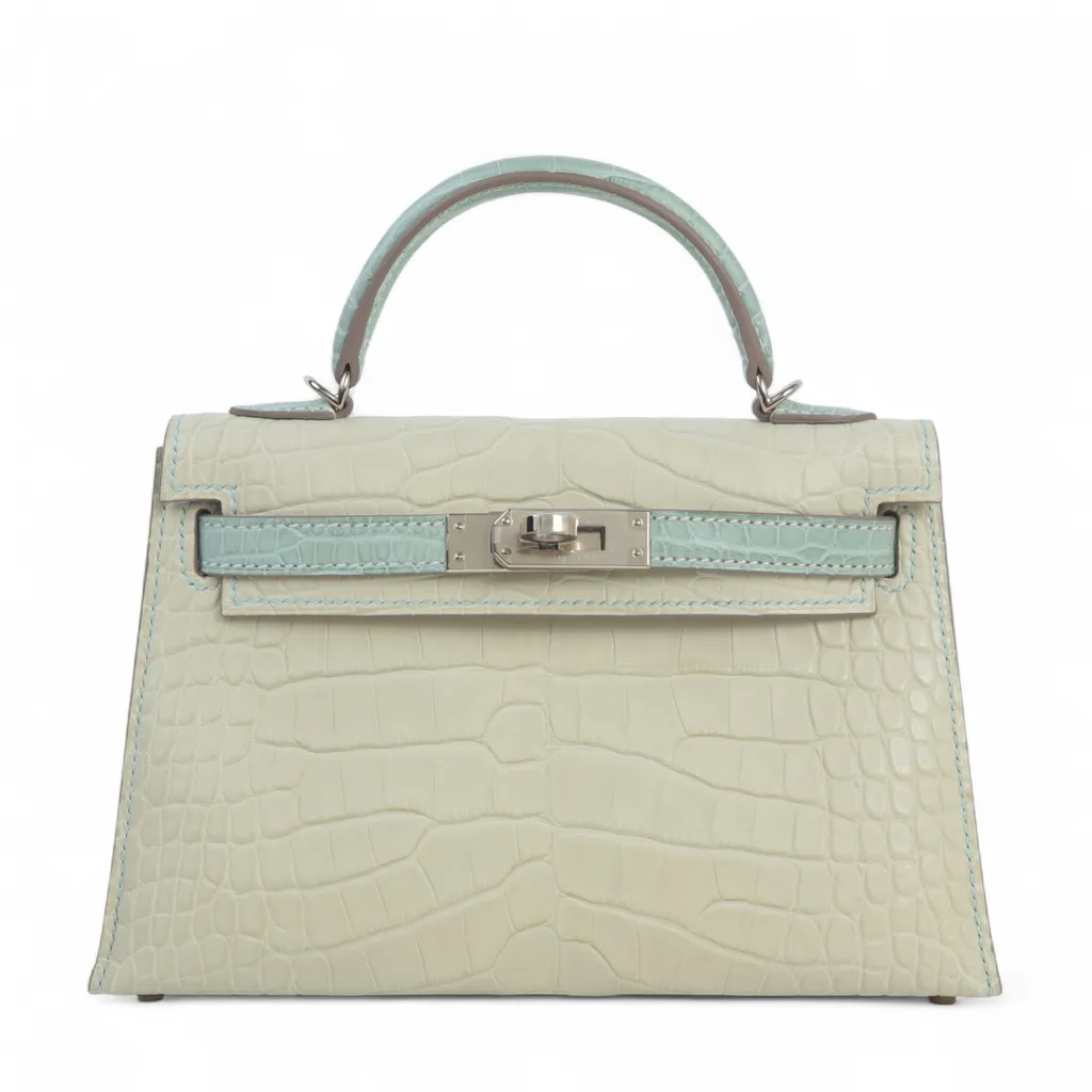 Mini Kelly II Vanille (Y1) Vert d’Eau (6U)