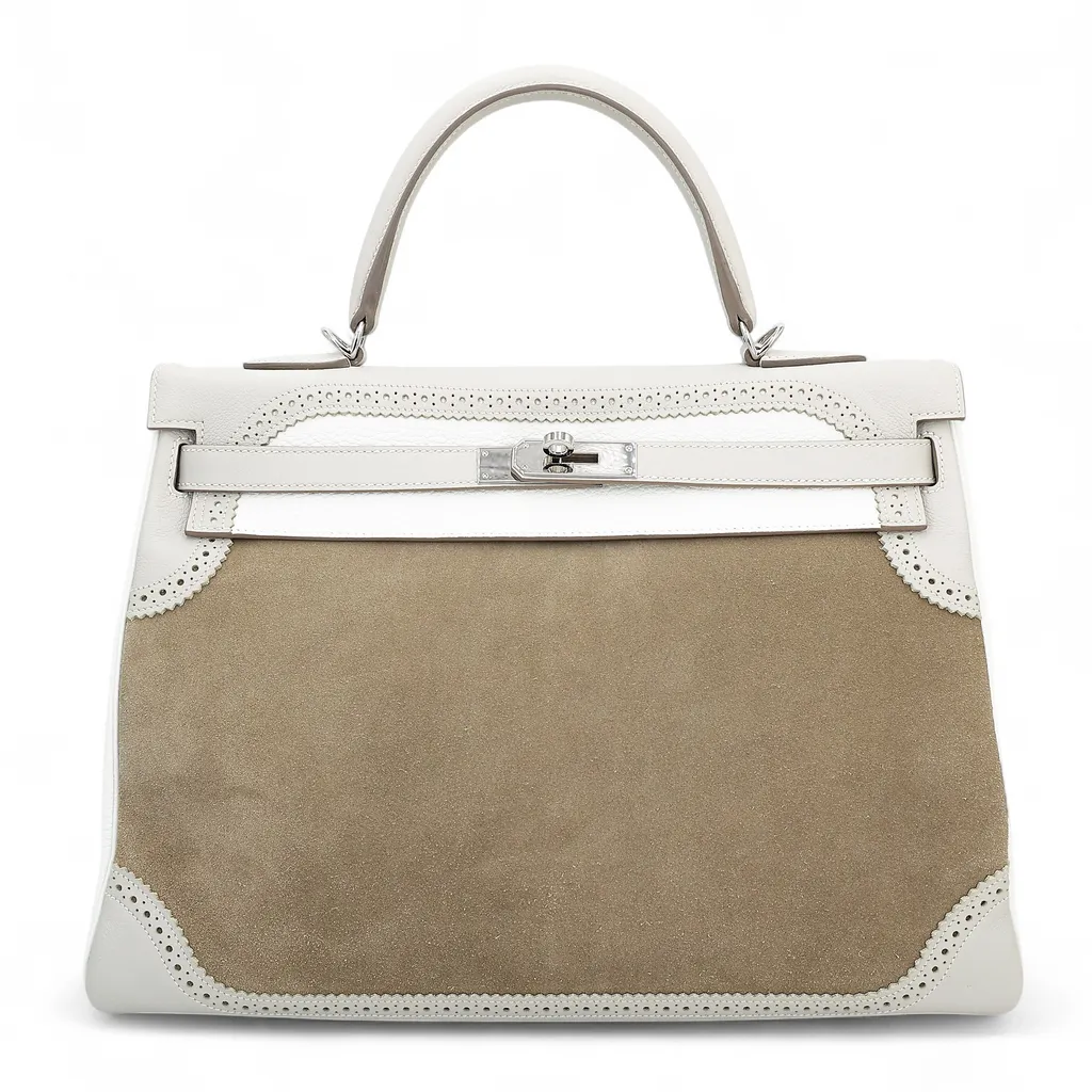 Kelly Ghillies 35 White (01) Gris Perle (80) Gris caillou