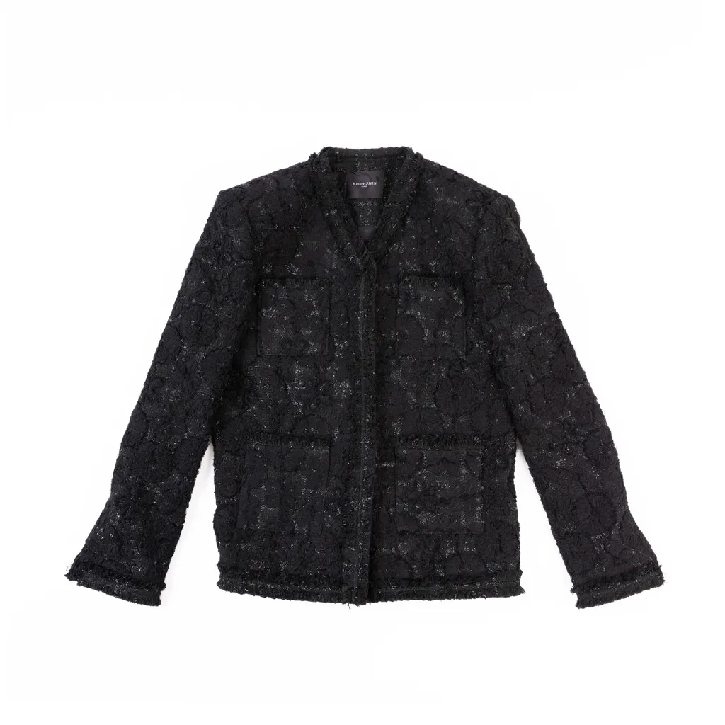 KELLY SHIN Jacket. Black