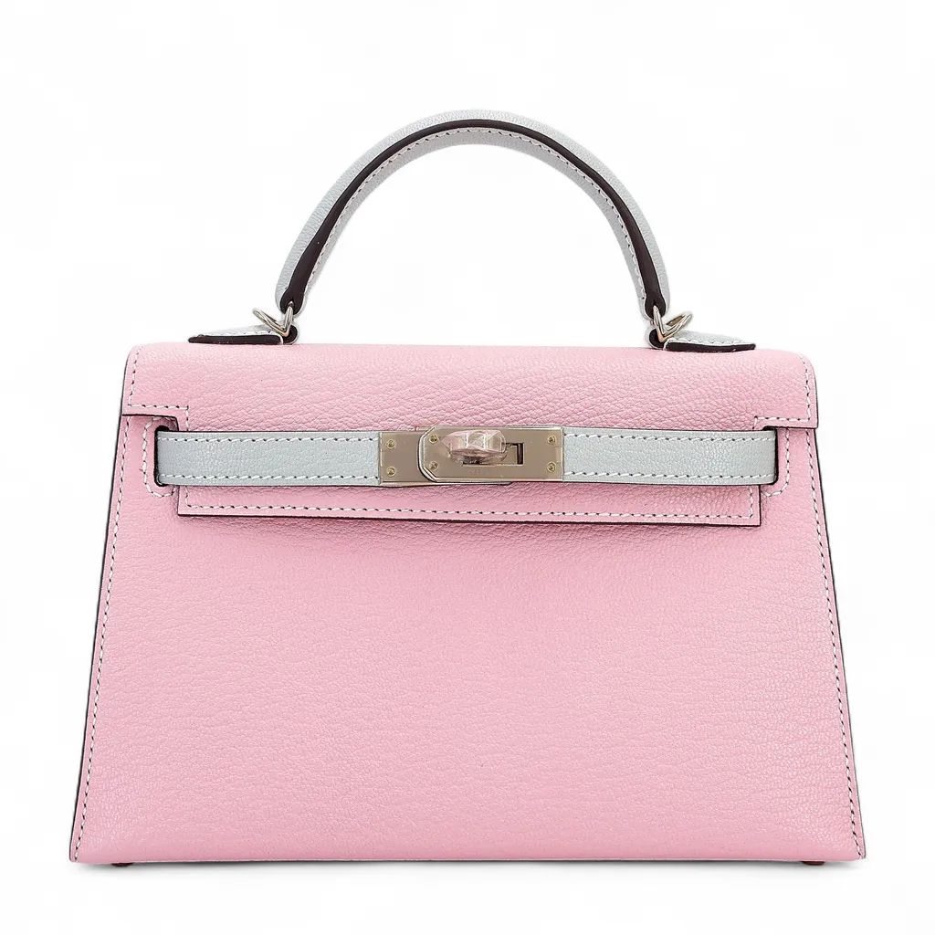 Mini Kelly II HSS Rose Sakura (3Q) Gris Perle (80)