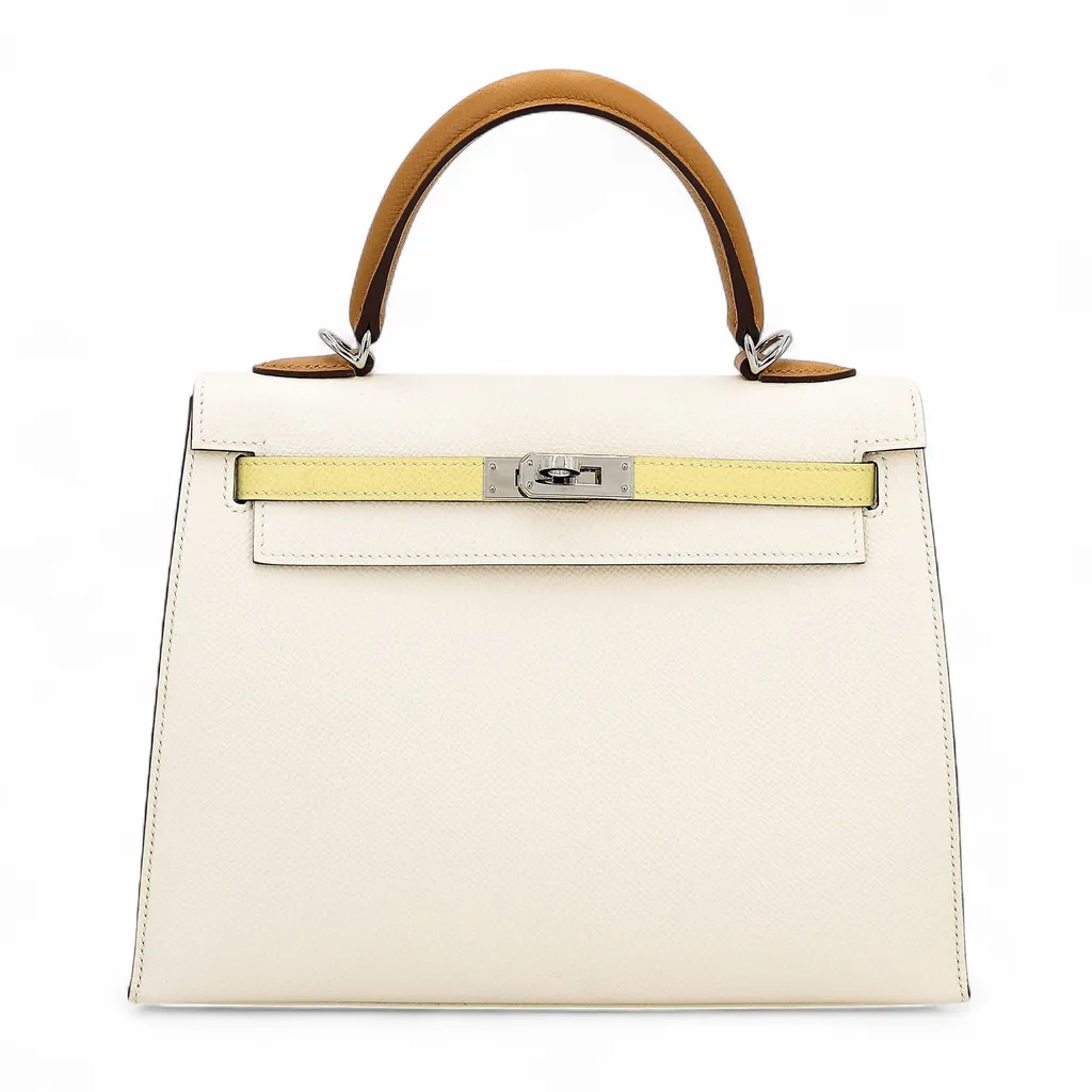 Kelly 25 Sellier Jaune Poussin (1Z) Sesame (2S) Nata (I2)