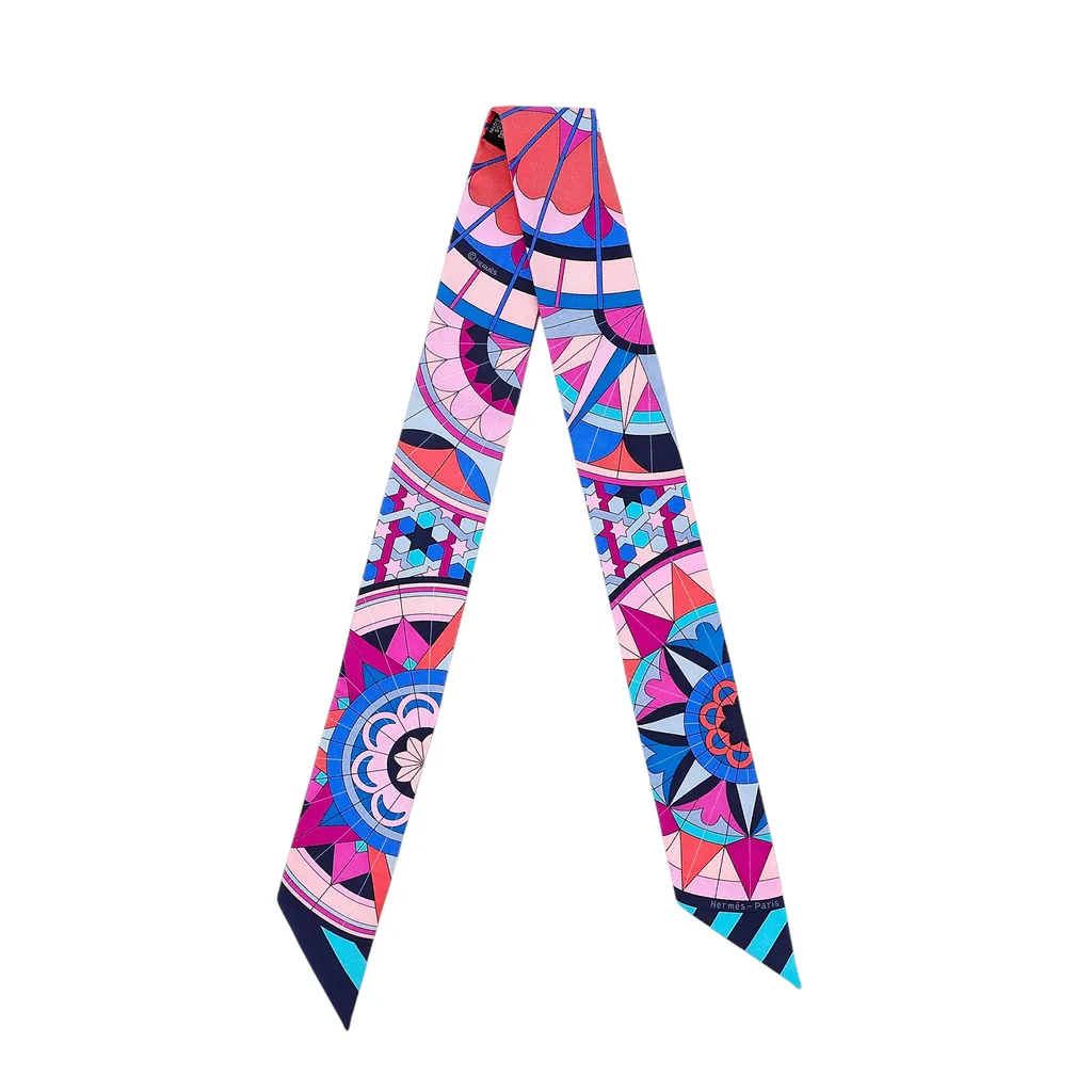 Twilly rose de compas Multi-color Red Blue