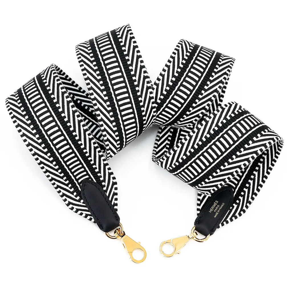Strap Sangle Cavale 105cm 50mm White (01) Black (89)