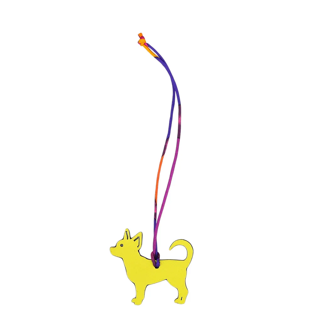 Petit H Chihuahua charm Lime (9R)