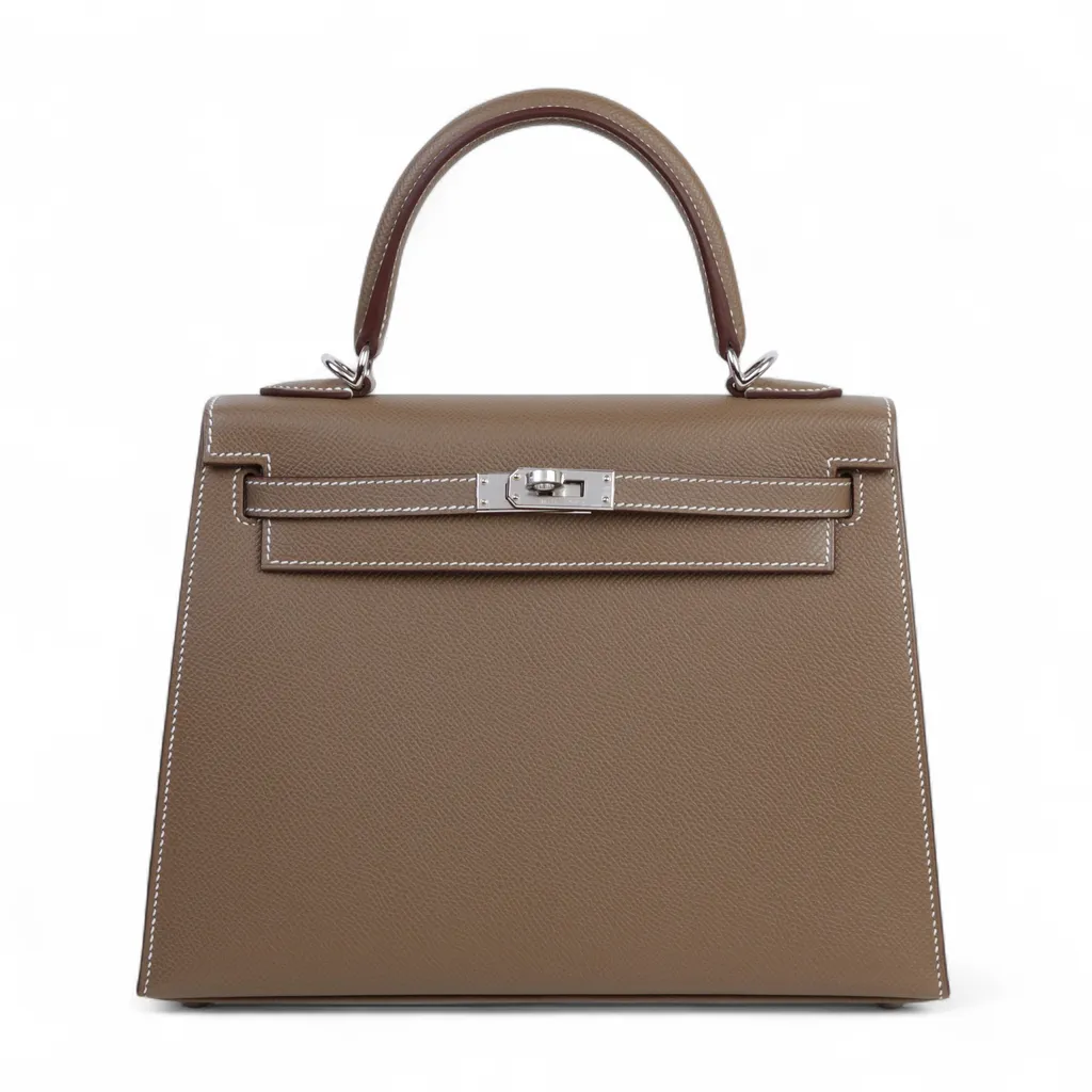 Kelly 25 Sellier Etoupe (18)