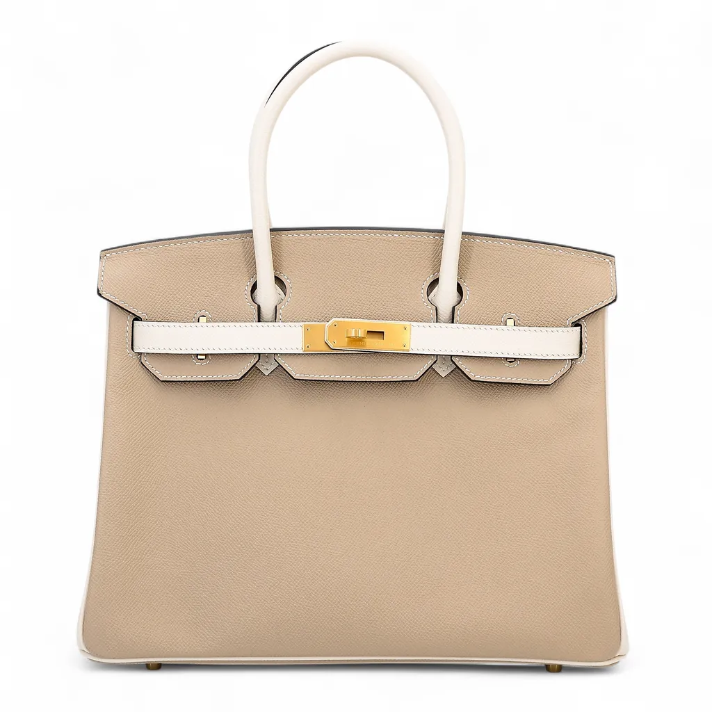 Birkin 30 HSS Trench (S2) Craie (10)
