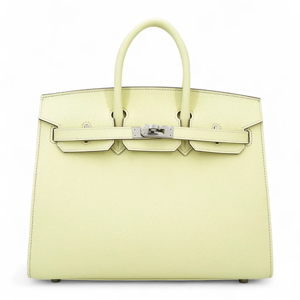 Birkin 25 Sellier Jaune milton (i8)