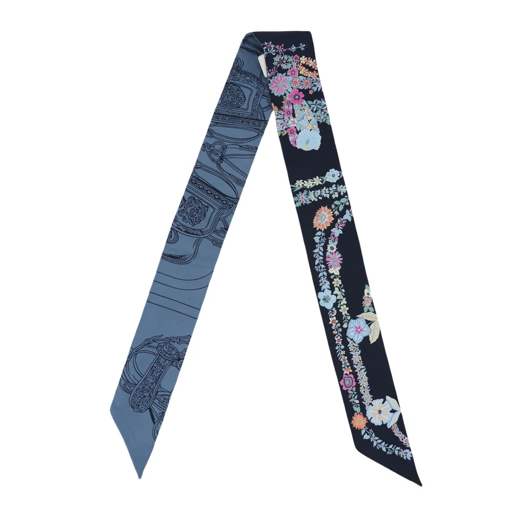 Twilly Brides de Gala en Fleurs Blue Black
