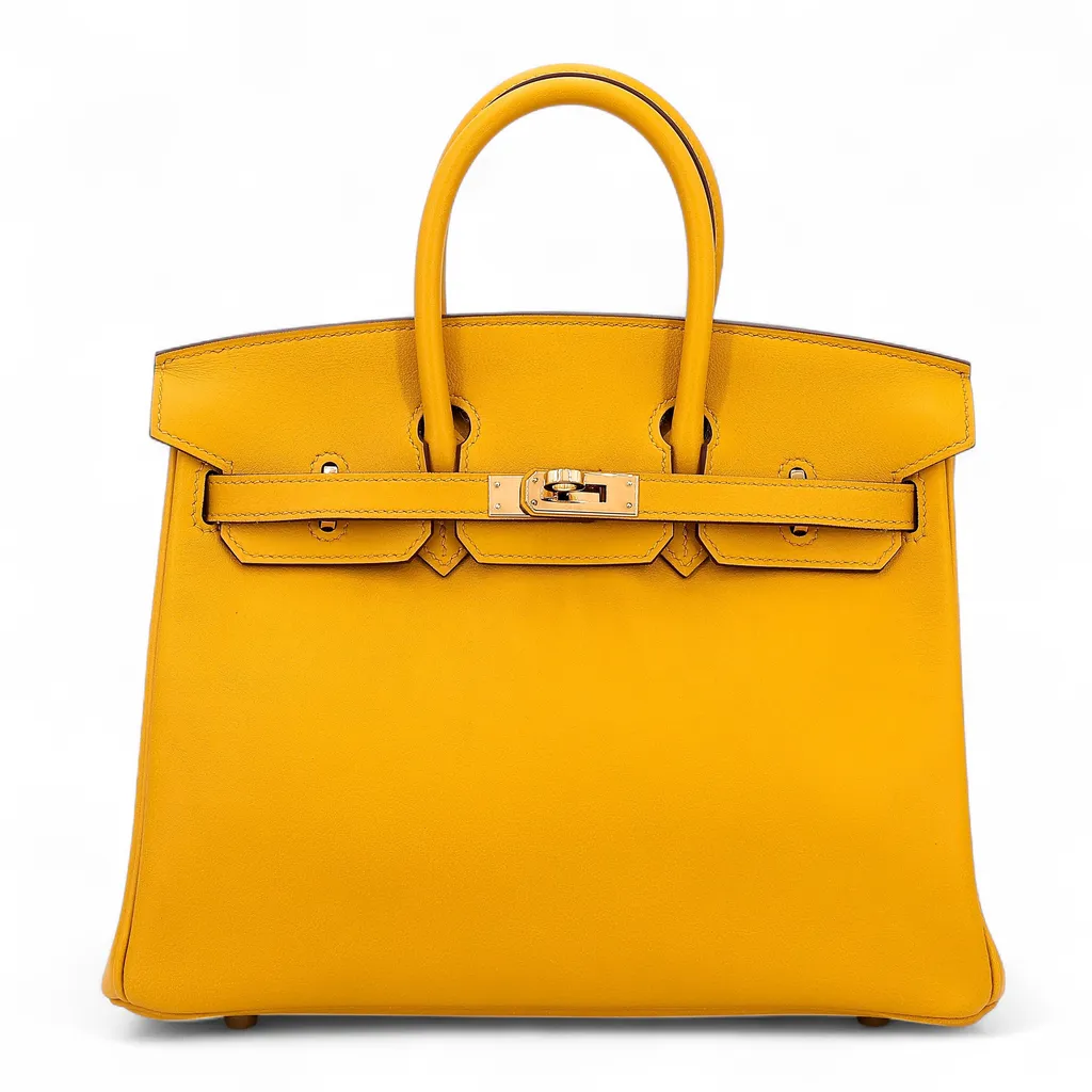 Birkin 25 Jaune Ambre (9D)