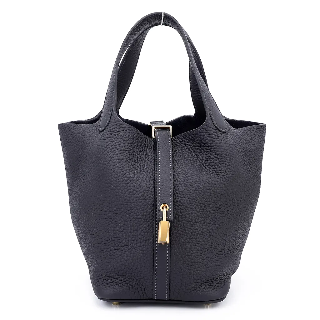 Picotin Lock PM Bleu Indigo (76)