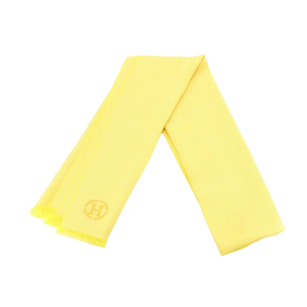 Himalaya Hand Woven Muffler  Yellow