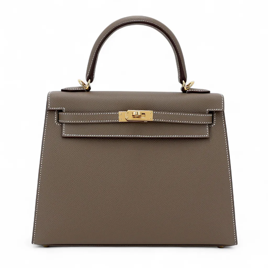 Kelly 25 Sellier Etoupe (18)