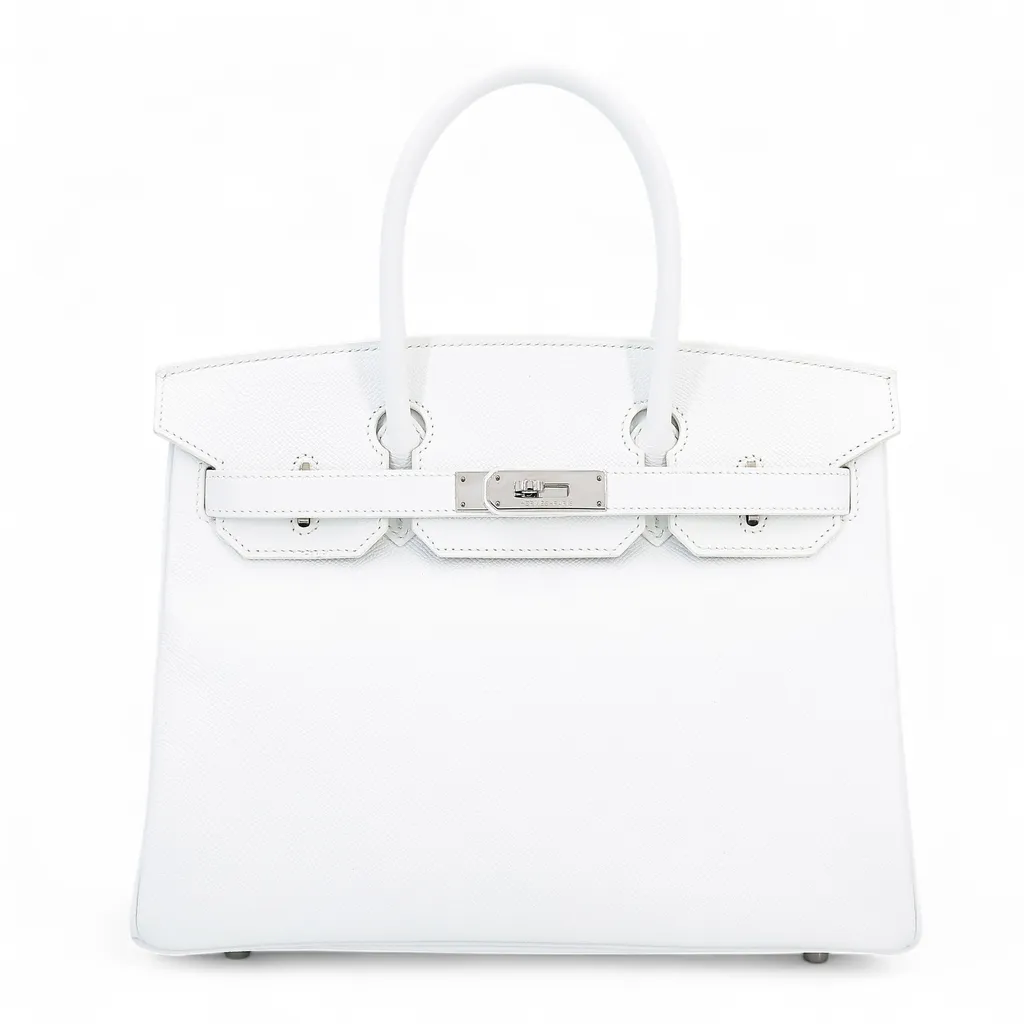 Birkin 30 White (01)