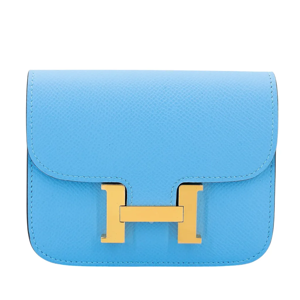 Constance Slim Wallet Celeste (7N)