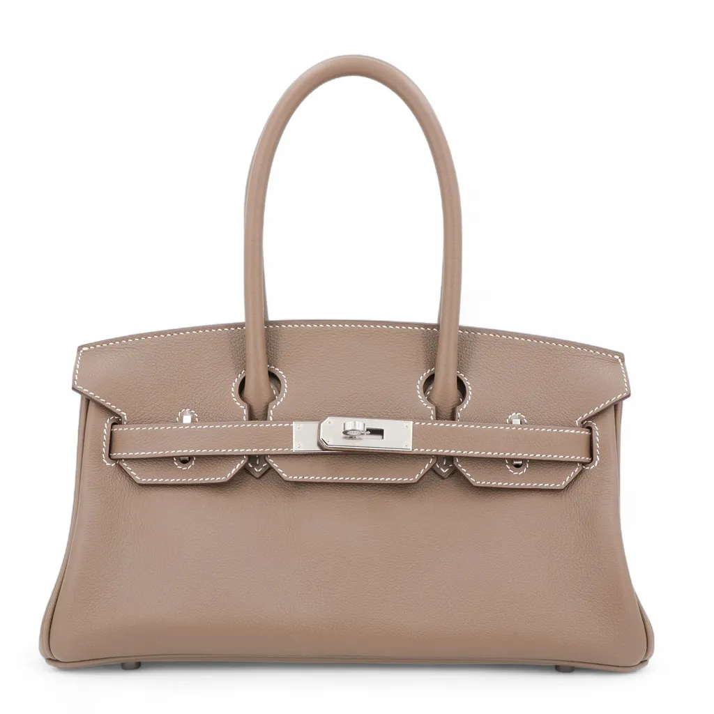 Birkin Shoulder Light 29 Etoupe (18)
