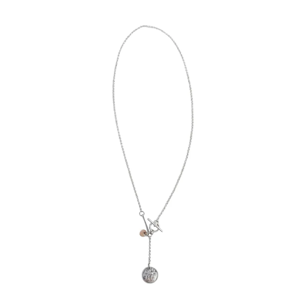 necklace Pendant Ex-Libris Silver
