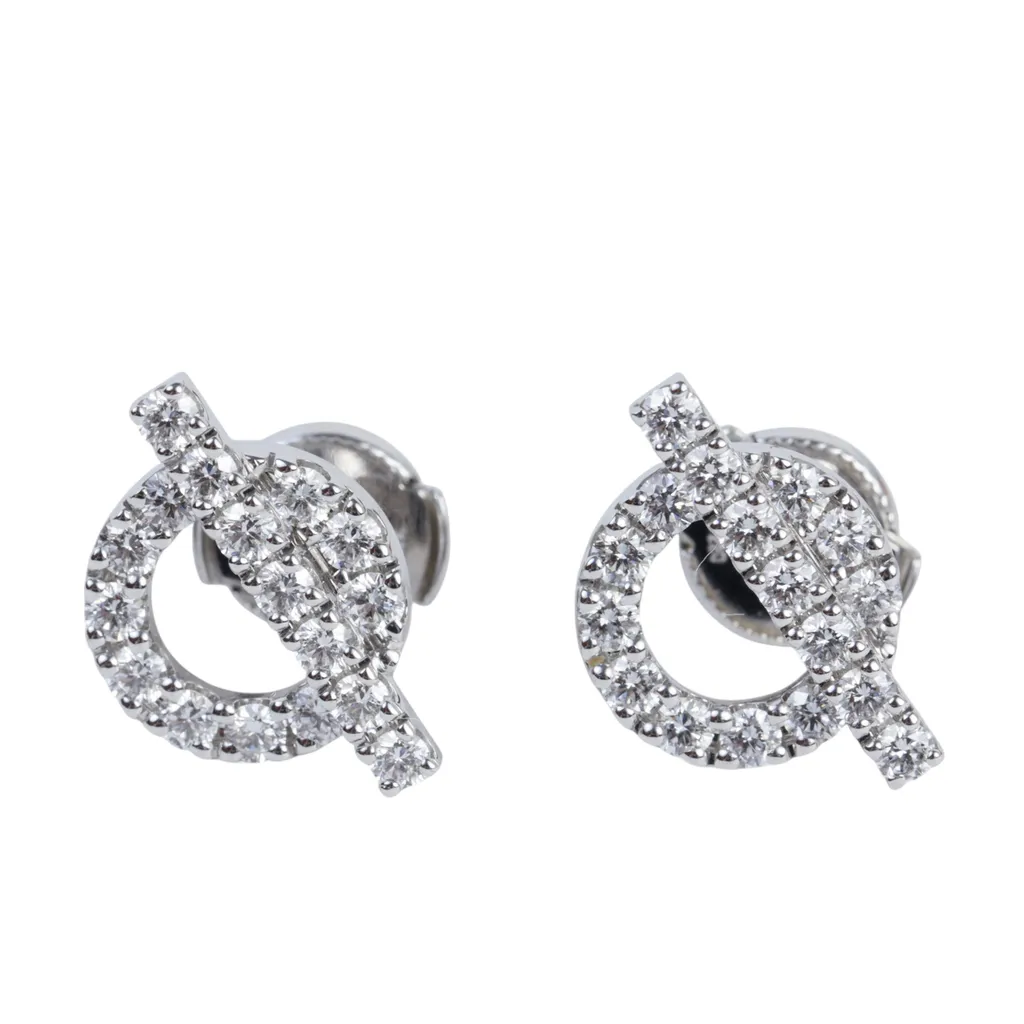 Finesse earrings White Gold