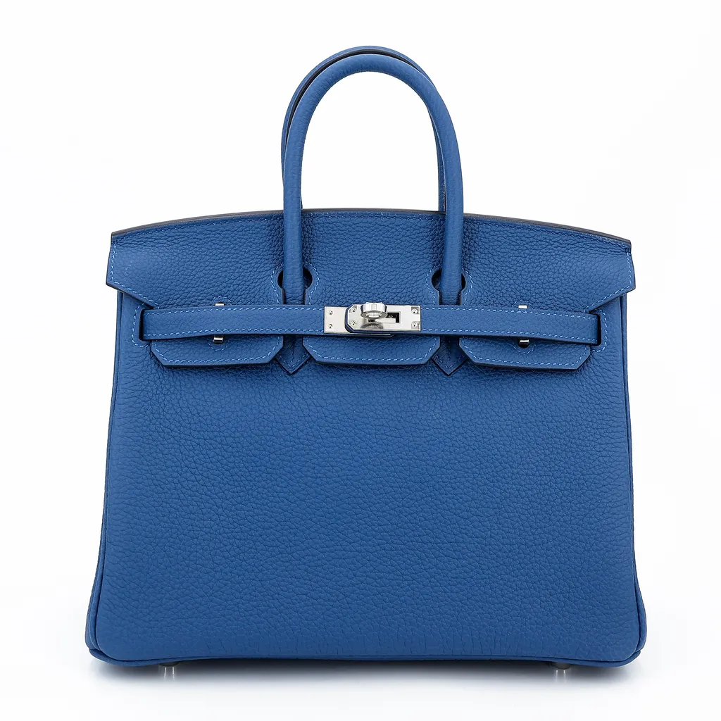 Birkin 25 Bleu Tie (P5)
