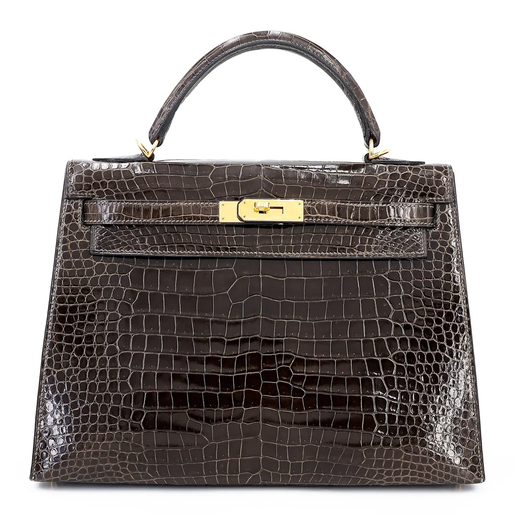 Kelly 32 Sellier Marron d’Inde (4I)