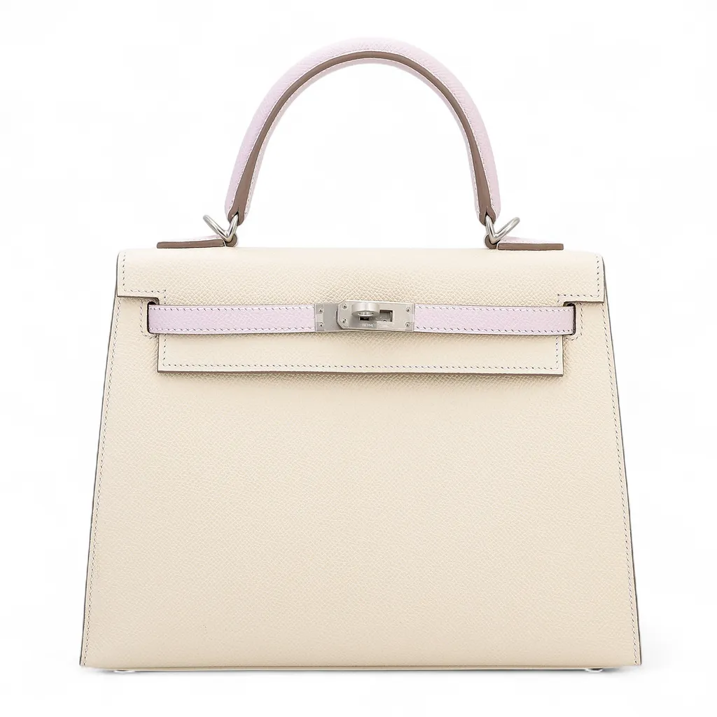 Kelly 25 Sellier HSS Mauve Pale (09) Craie (10)