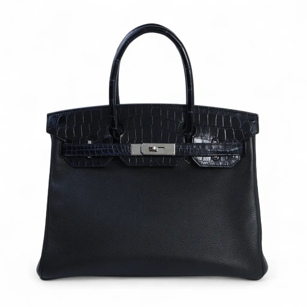 Birkin 30 Black (89) Blue Marine (78)