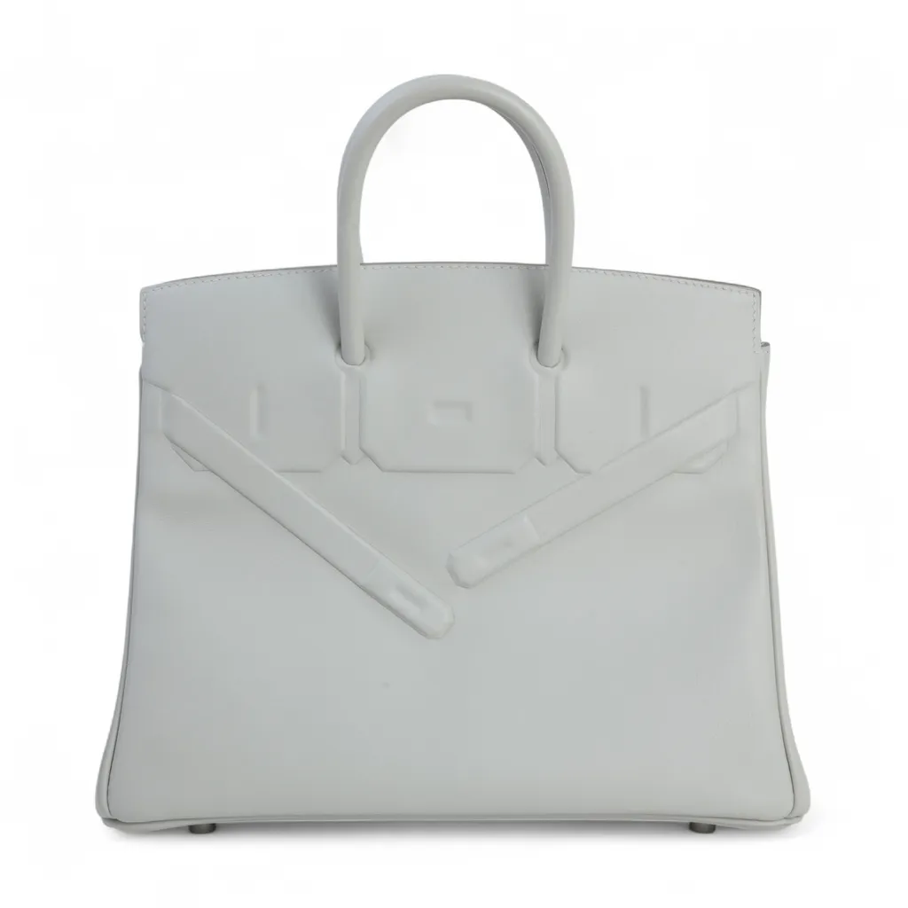 Birkin 25 Shadow Gris Perle (80)