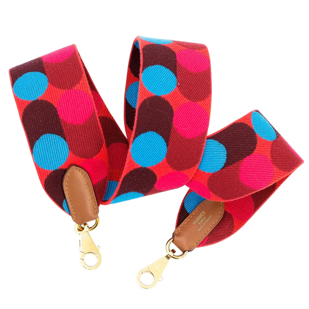 Strap 85cm Sangle flipperball 50mm Bleu Frida (0F) Rouge de Coeur (S3)